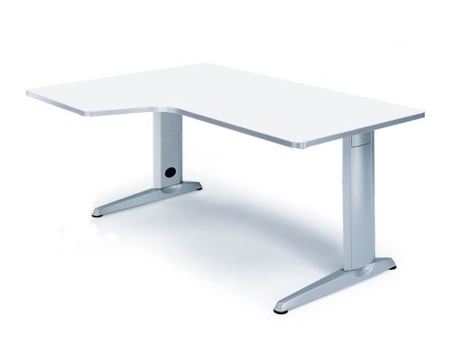 Ala para mesa rocada serie metal 180x120 cm esquerda acabamento ac02 cinza , Rocada , 78248 , 8427951991546